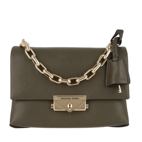 michael kors cece olive green|Michael Kors green crossbody.